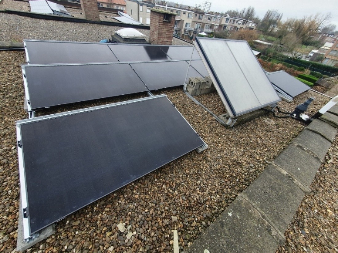 zonnepanelen installatie Antwerpen Hoboken 14-02-2024