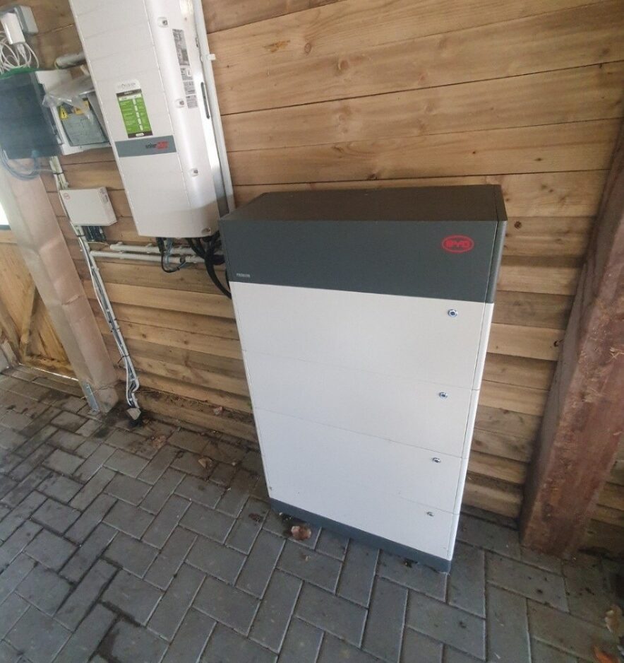 batterijopslag installatie Hove 04-03-2024