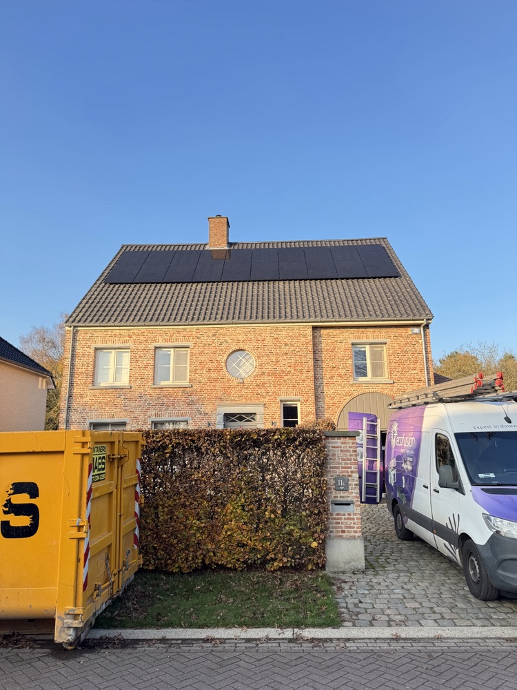 zonnepanelen installatie Retie 20251121